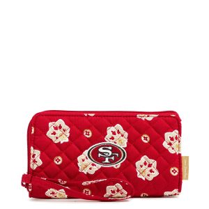 NFL RFID Front Zip Wristlet