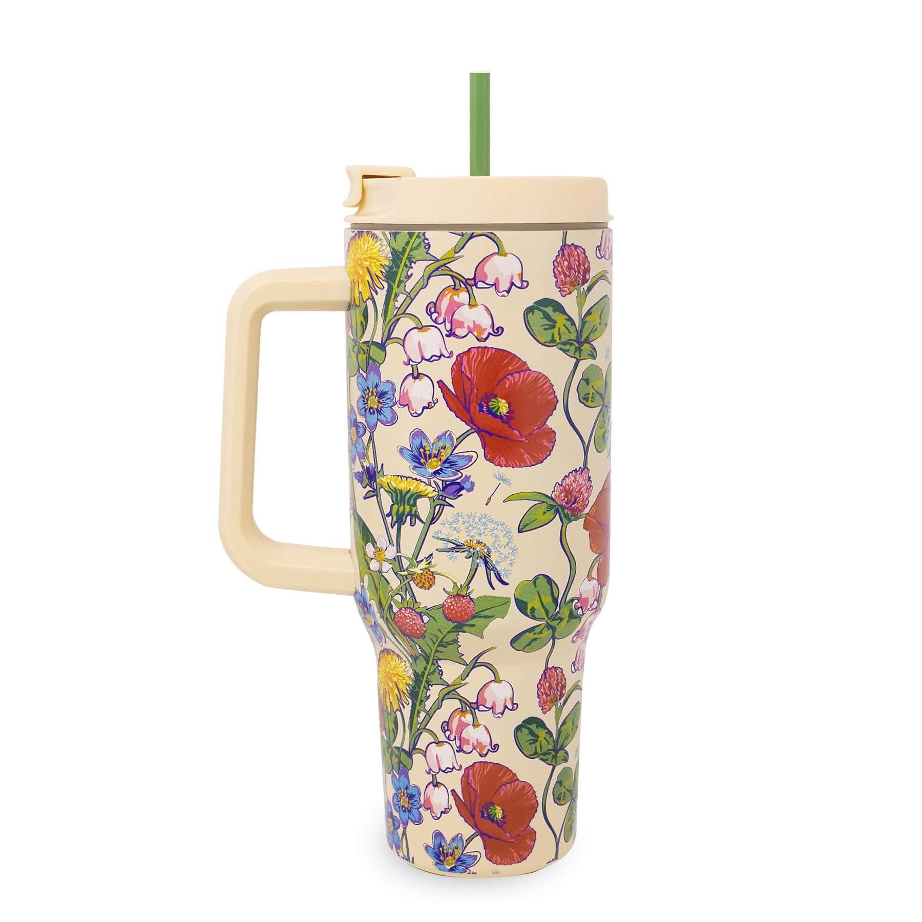 Stainless Steel XL Tumbler w/Handle