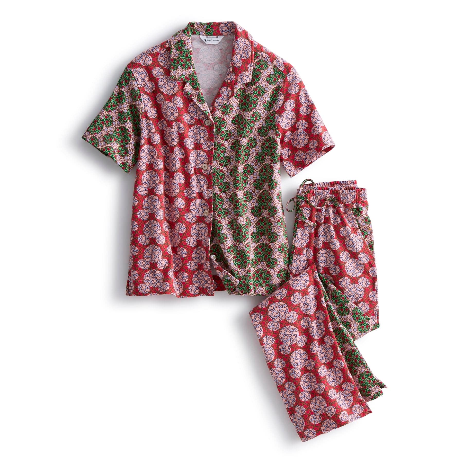 Disney Button-Down Pajama Set