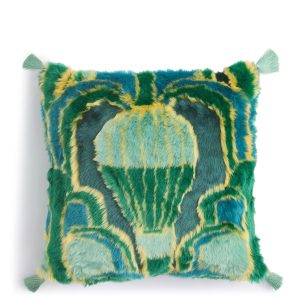 Wicked Faux Fur Throw Pillow